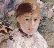 Berthe Morisot Detail of the  Woman near the window oil on canvas